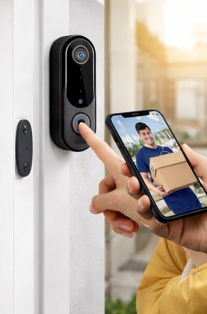 Timbre Inalámbrico Inteligente para Puerta con WiFi