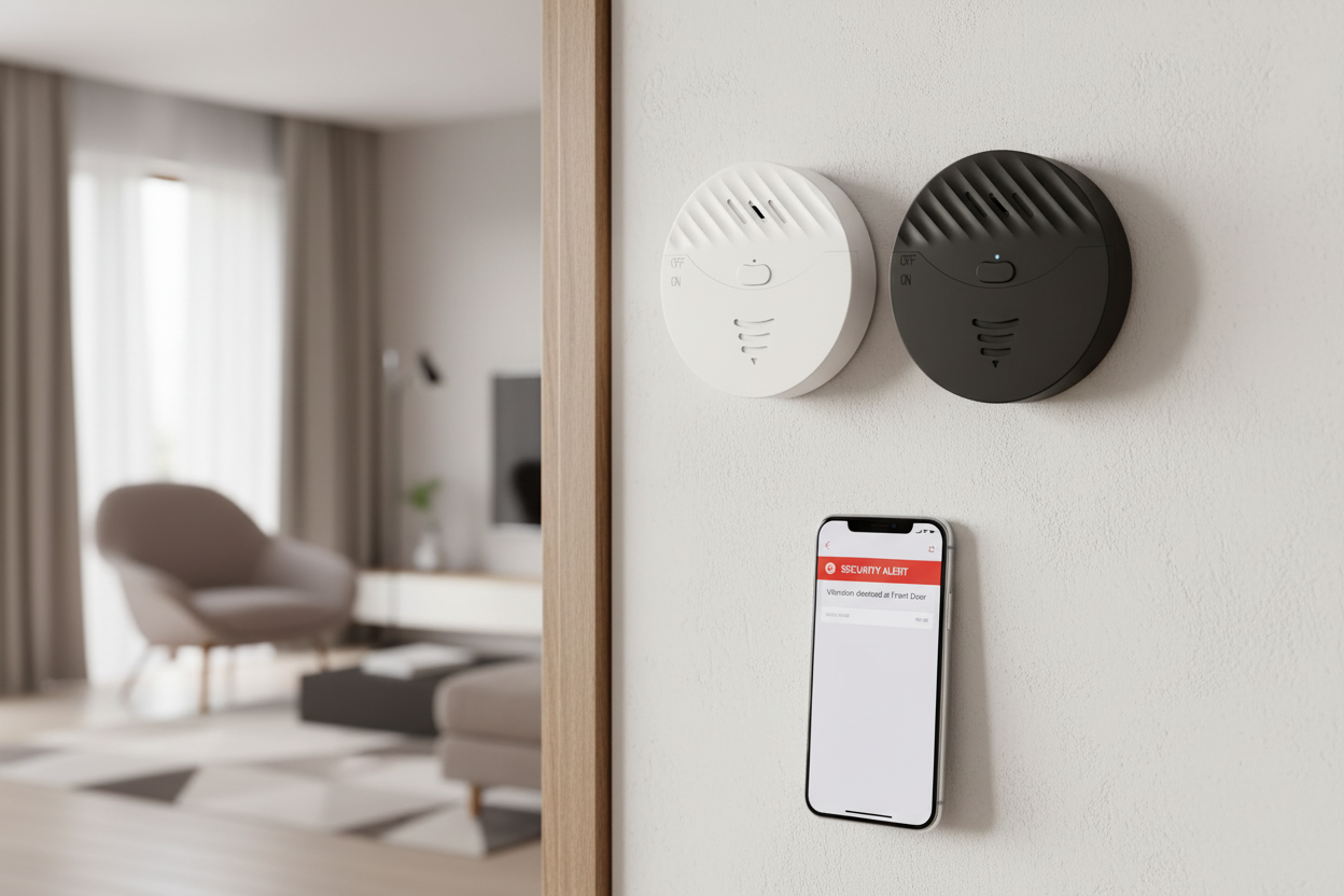 Alarma Antirrobo Inteligente WiFi con Vibración